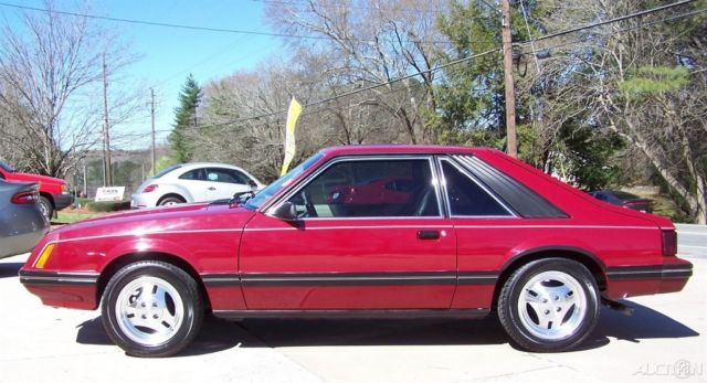 1981 Ford Mustang GL 24K ORG MILES 4-SPEED 2.3L COLD AC NEW TRX SHARP FOX BODY - photo 7