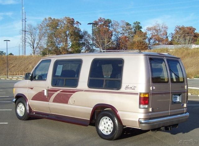 1994 Ford E-Series Van 1-OWNER 98K CONVERSION VAN QUAD BUCKETS DUAL AC WAGON - photo 2