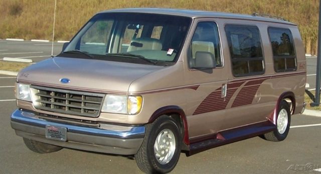 1994 Ford E-Series Van 1-OWNER 98K CONVERSION VAN QUAD BUCKETS DUAL AC WAGON - photo 3