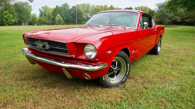A CODE 289 4 BARREL LONG TERM OWNER SERVICE RECORDS RESTORED SHOW LIKE OFFERS !! 1965 Ford Mustang FASTBACK A-CODE