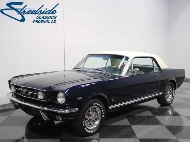 A-CODE 289, CORRECT NIGHTMIST BLUE, GT APPEARANCE, FRNT DISCS, DELUXE INT, NICE! 1966 Ford Mustang GT