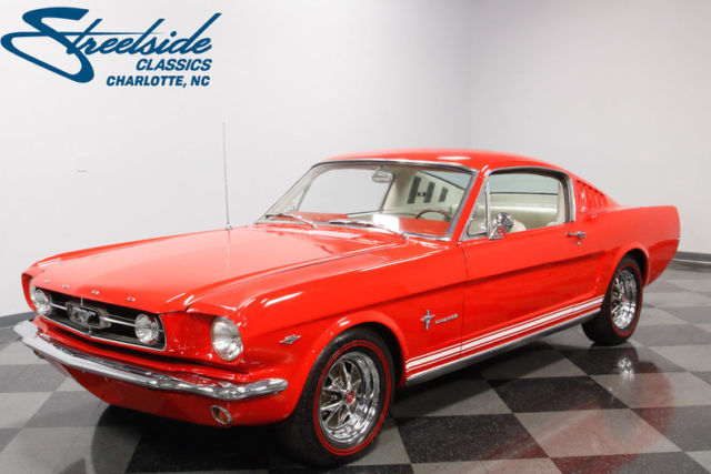 A-CODE, 289 V8, 4SPD TRANS, CLEAN IN/OUT, RUNS & DRIVES GR8, GT-STYLING, NICE!! 1965 Ford Mustang Fastback