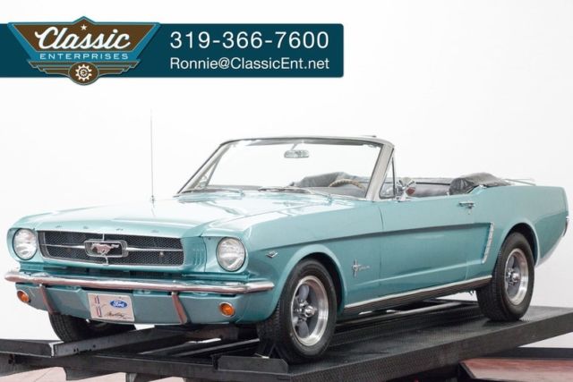 A code 4 speed disc brakes radial tires bucket seats we ship and help finance 1965 Ford Mustang convertible show ready and correct to original