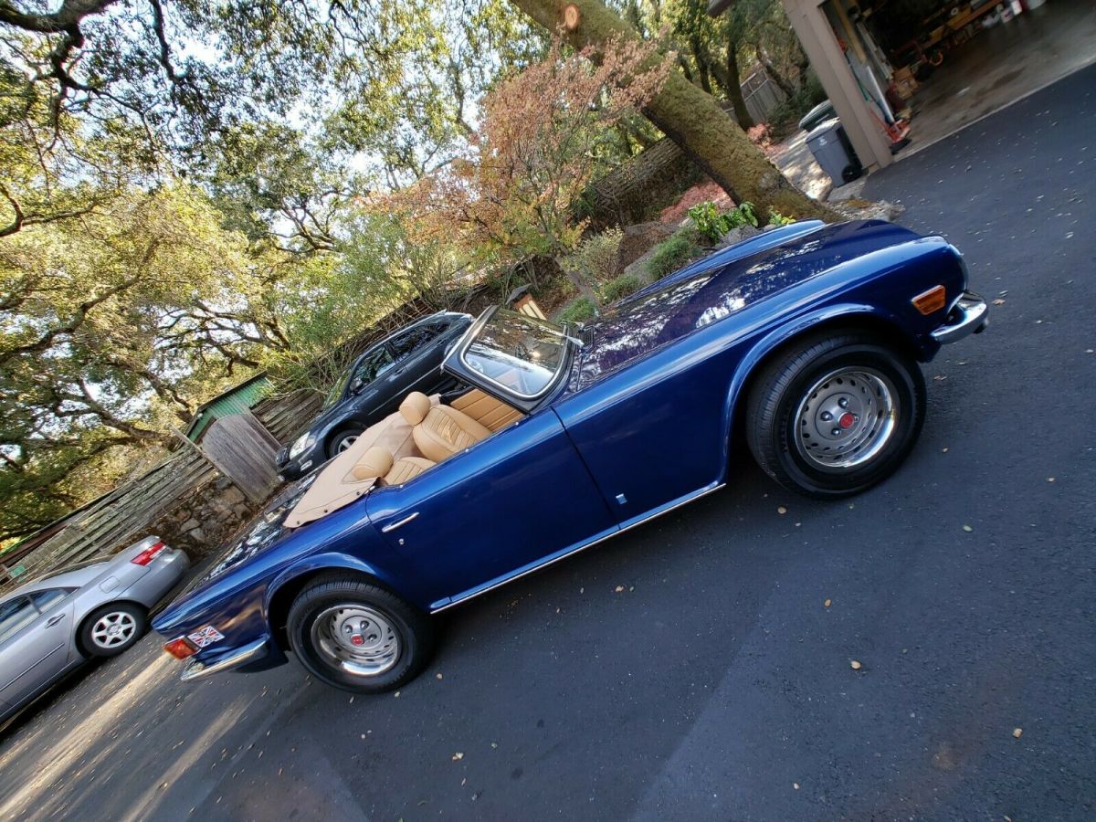 A good solid driver I will be happy to discuss details about the car. 1976 Triumph TR-6
