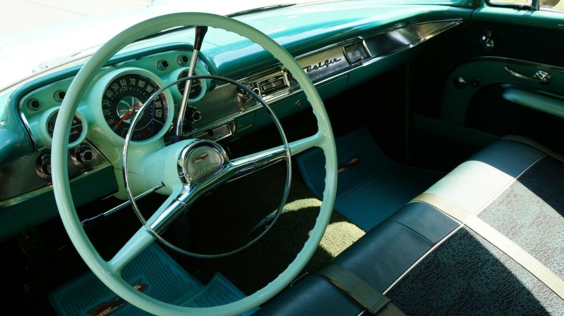 1957 Chevrolet Bel Air/150/210 POWER DISC BRAKES, CRUISE, LOW MILES - photo 13