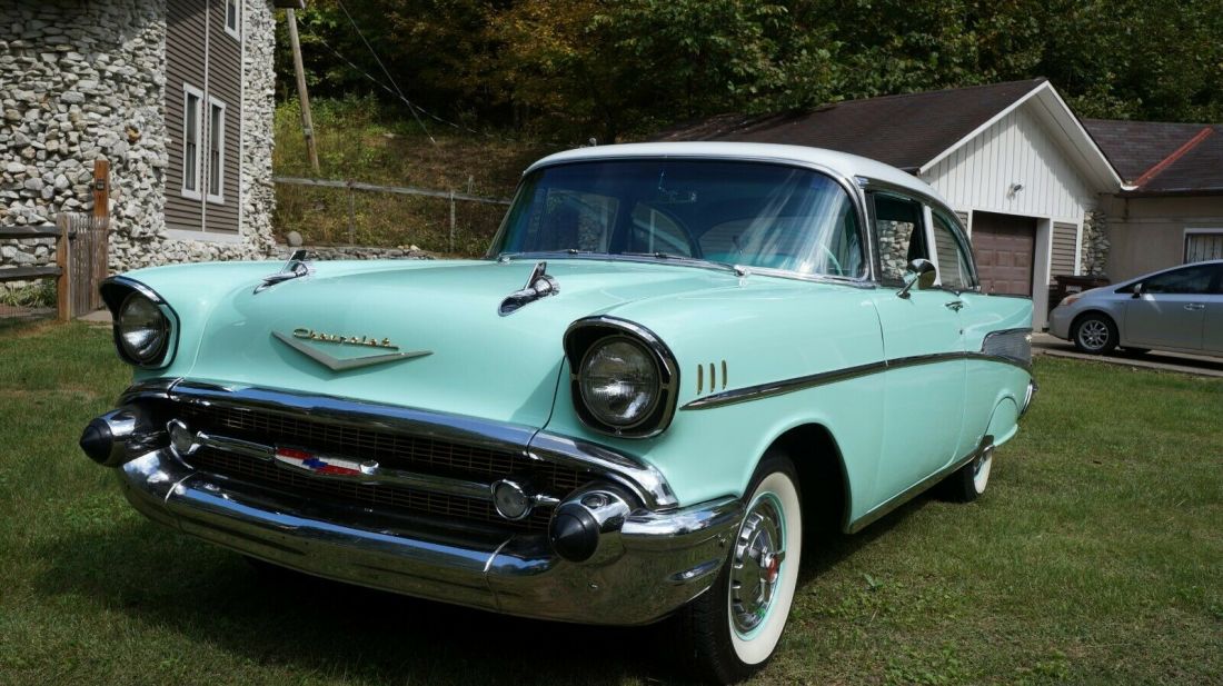 1957 Chevrolet Bel Air/150/210 POWER DISC BRAKES, CRUISE, LOW MILES - photo 3