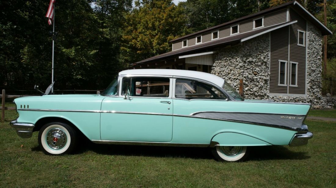 1957 Chevrolet Bel Air/150/210 POWER DISC BRAKES, CRUISE, LOW MILES - photo 5