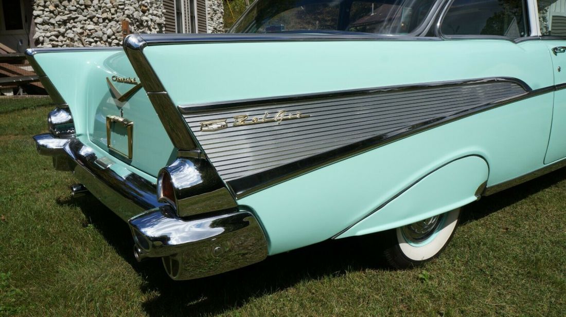 1957 Chevrolet Bel Air/150/210 POWER DISC BRAKES, CRUISE, LOW MILES - photo 7