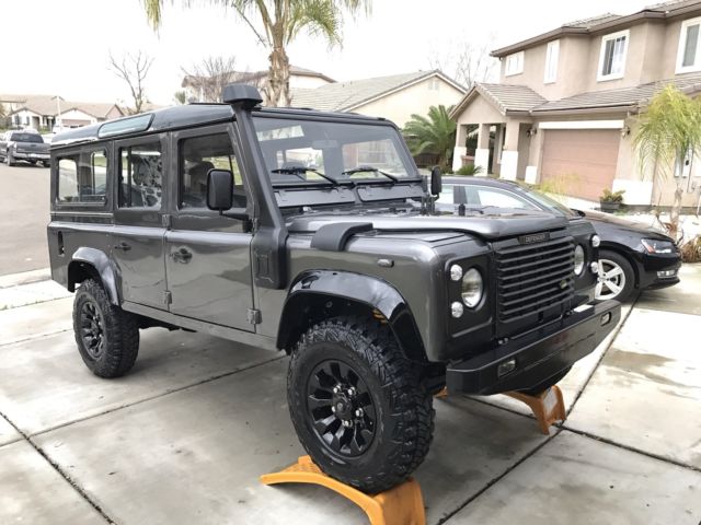 A LH drive corris grey 110 300 Tdi w/ power steering restored from the ground up 1986 Land Rover Defender