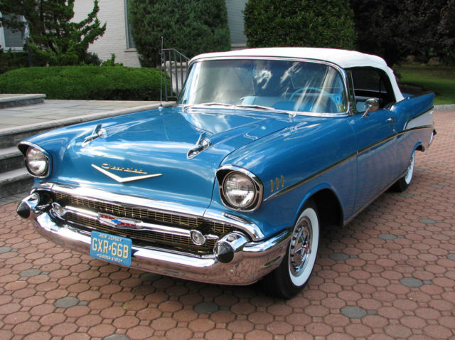 1957 Chevrolet Bel Air/150/210 Convertible - 283-270HP Dual Quad - photo 10