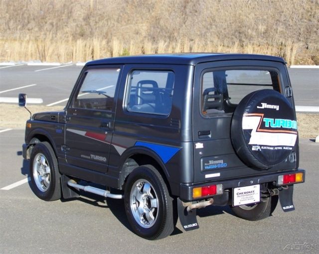 1991 Suzuki Samurai 1-OWNER 53K 4X4 JIMNY AC 5-SPEED FACTORY TURBO WAGON SUV - photo 2