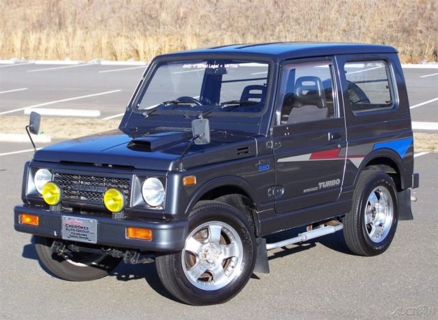 1991 Suzuki Samurai 1-OWNER 53K 4X4 JIMNY AC 5-SPEED FACTORY TURBO WAGON SUV - photo 3