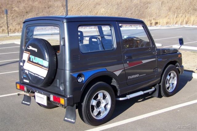 1991 Suzuki Samurai 1-OWNER 53K 4X4 JIMNY AC 5-SPEED FACTORY TURBO WAGON SUV - photo 4