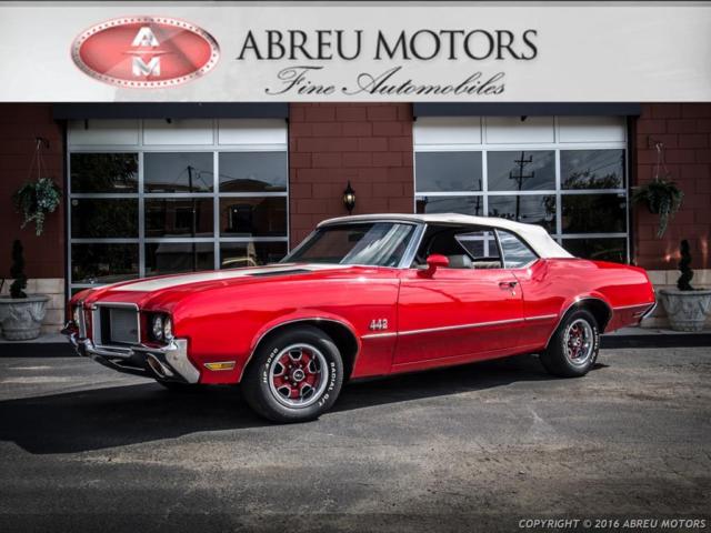 A numbers matching frame-on restoration correct car. 1972 Oldsmobile 442 Cutlass Supreme