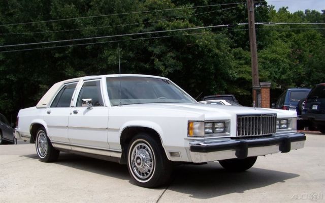 1987 Mercury Grand Marquis 1-OWNER LS 84K BROUGHAM COLD AC FUEL INJ 5.0L 302 V8 AT OD - photo 4