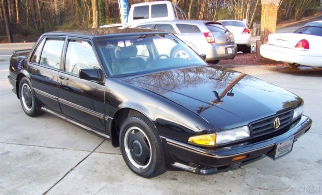 1989 Pontiac Bonneville SSE 1-OWNER PWR SUNROOF ALL ORG BLACK CRUISER