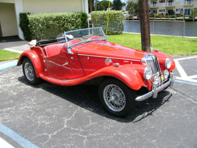 A RARE, UNIQUE AND BEAUTIFUL 1955 MG TF1500 1955 MG T-Series
