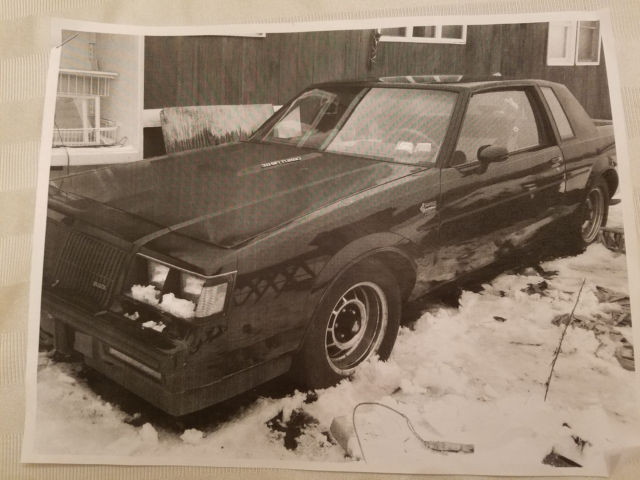 A real one owner numbers matching "barn find" 1987 Buick Grand National Grand National