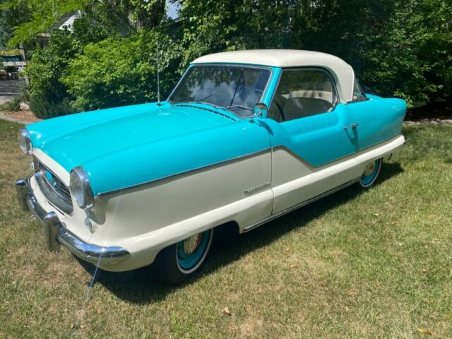 A restored 1959 Nash Metropolitan. Garage kept. 1959 Nash Metropolitan