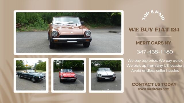 1981 Fiat 124 Spider 124 Spider - photo 5