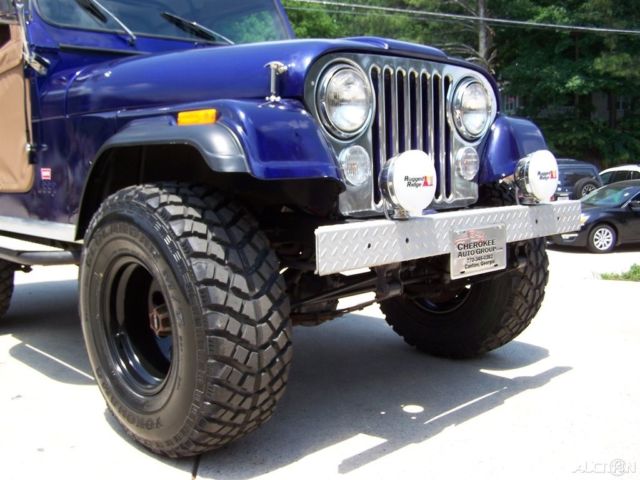 1980 Jeep CJ 4X4 CJ-5 LEVI TRIM PKG 2.5L 4CYL 4-SPD RESTORED DRIVER TRAIL - photo 11