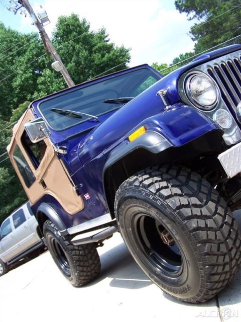1980 Jeep CJ 4X4 CJ-5 LEVI TRIM PKG 2.5L 4CYL 4-SPD RESTORED DRIVER TRAIL - photo 12