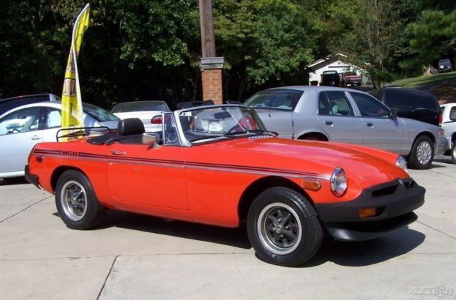 1979 MG MGB 75K ROADSTER 4-SPEED 1.8L RWD CONVERTIBLE - photo 3