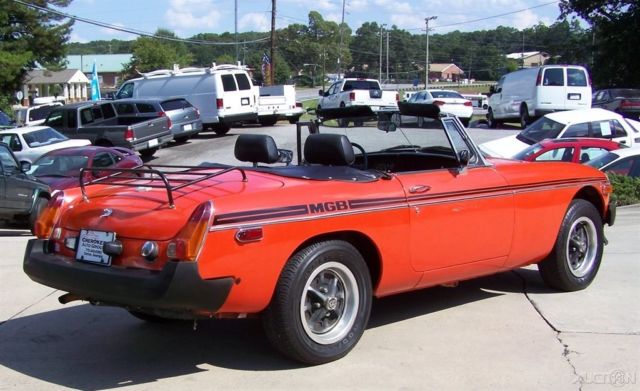 1979 MG MGB 75K ROADSTER 4-SPEED 1.8L RWD CONVERTIBLE - photo 4
