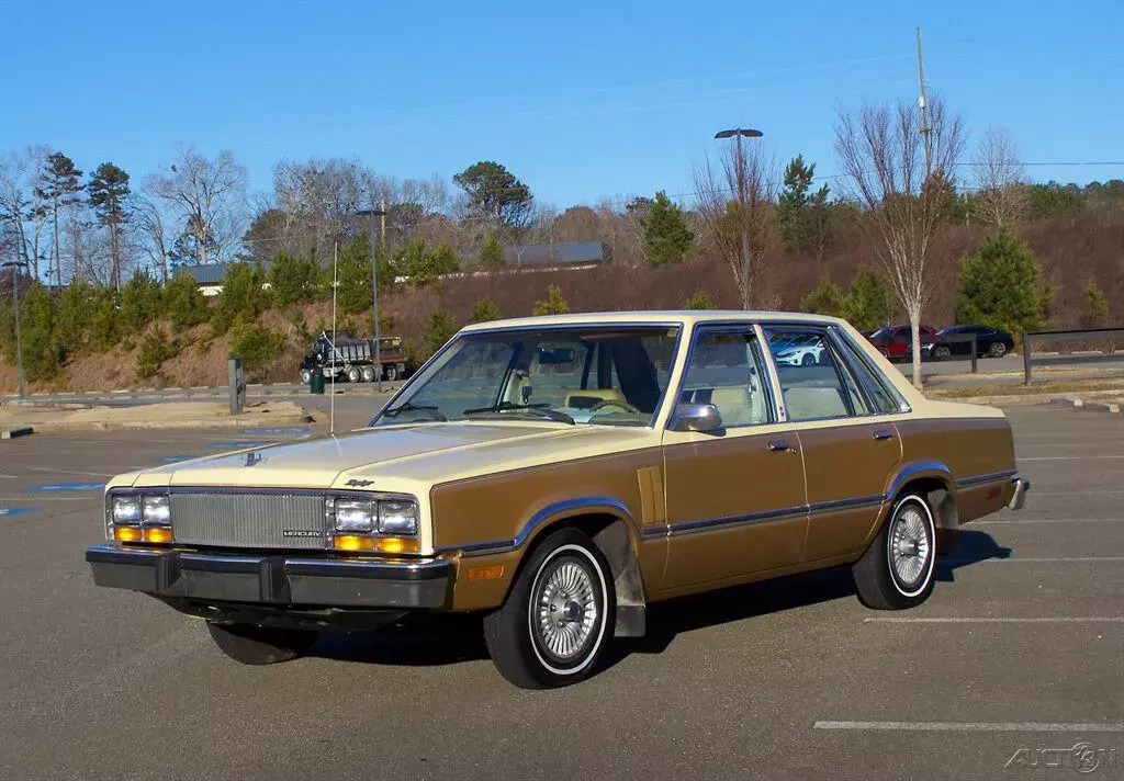 A SHARP ORG SURVIOR 4 DOOR COMP 2 FORD FAIRMONT LTD SABLE L MARQUIS PINTO BOBCAT 1983 Mercury Zephyr ZEPHER 75K GS GHIA 3.3L INLINE 6CYL A/C TU-TONE PREMIUM PKG