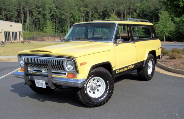 1977 Jeep Cherokee 1-OWNER CHIEF 2 DOOR S WIDE TRAC Z CODE 401 V8 4BBL 4WD