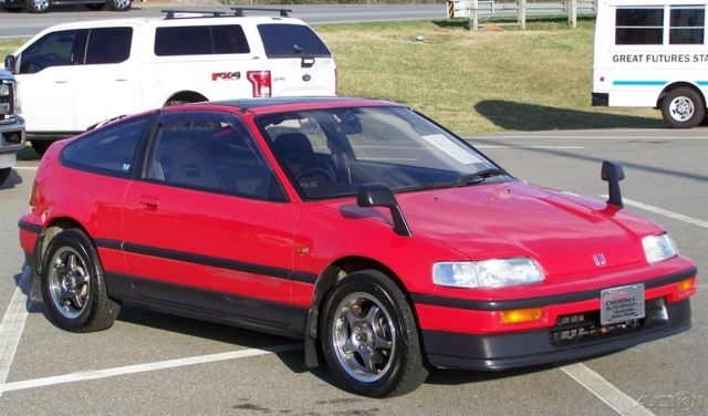1991 Honda CRX Si-R 44K 5-SPEED AC PANORAMIC ROOF JDM RIGHT HAND DRIVE - photo 3