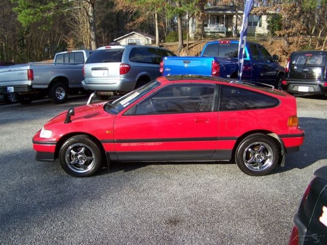 1991 Honda CRX Si-R 44K 5-SPEED AC PANORAMIC ROOF JDM RIGHT HAND DRIVE - photo 7