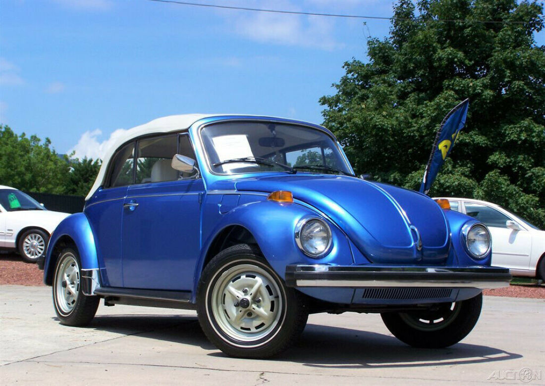 A SUPER ULTRA ORG SURVIVOR VW BUG 1600 CC 4-SPD CONVERTIBLE COMP 2 THING RABBIT 1978 Volkswagen Beetle - Classic 1-OWNER 19K CHAMPAGNE EDITION CABRIOLET KARMANN