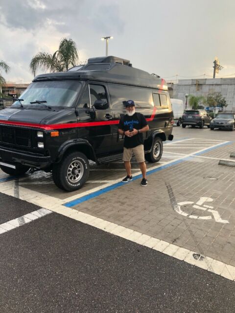 A-Team camper van 1990 GMC Vandura Camper van