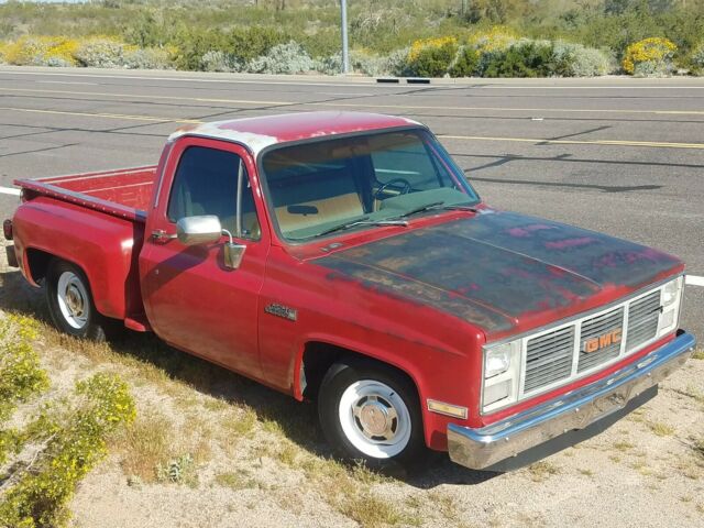 A TRUE SURVIVOR - GMC Stepside. Orig Paint, Straight, Zero Rust, V8- BARN FIND 1987 Chevrolet C-10