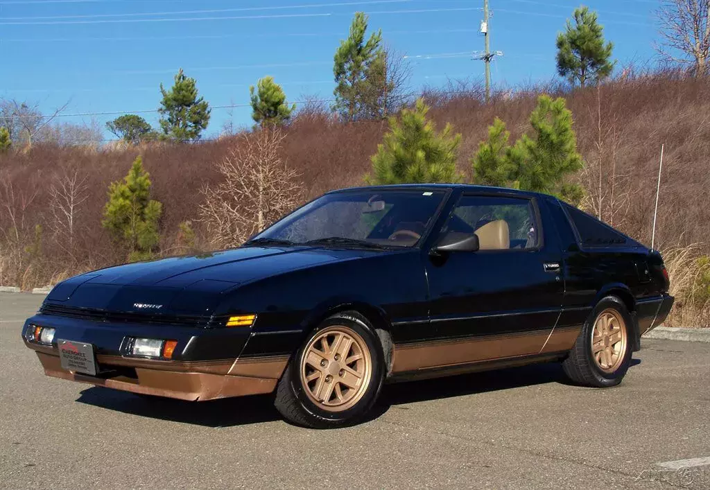A ULTRA NICE ORG LEATHER COMP TO MITSUBISHI STARION TSI DODGE ESI-R TOYOTA SUPRA 1984 Plymouth Conquest 65K 5-SPEED 2.6L FUEL INJ TURBO LEATHER COLD AC RWD COUPE