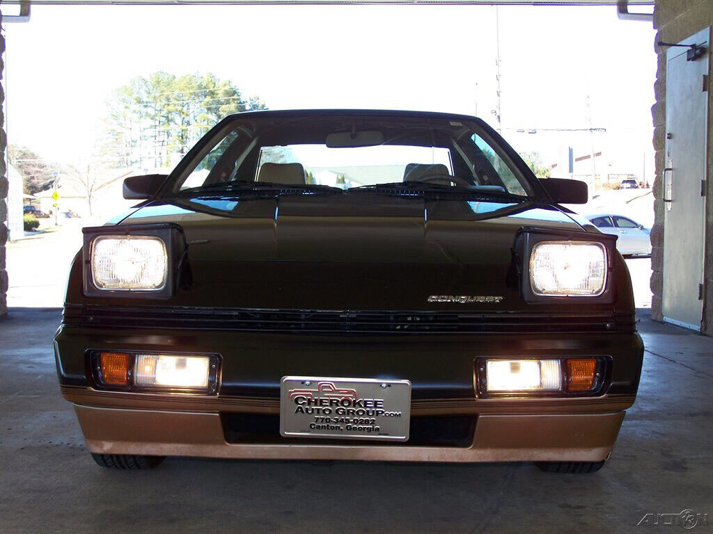 1984 Plymouth Conquest 65K 5-SPEED 2.6L FUEL INJ TURBO LEATHER COLD AC RWD COUPE - photo 10