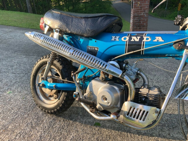 1969 Honda CT Trail 70 1-OWNER 6600 ORG MILES 3SPD MOTORCYCLE GAS NOT 2 STROKE - photo 12