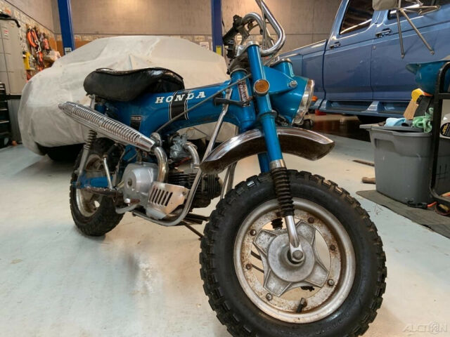 1969 Honda CT Trail 70 1-OWNER 6600 ORG MILES 3SPD MOTORCYCLE GAS NOT 2 STROKE - photo 3