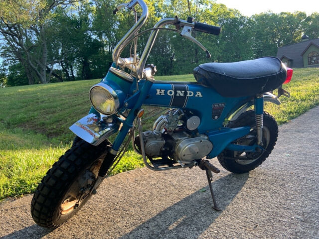 1969 Honda CT Trail 70 1-OWNER 6600 ORG MILES 3SPD MOTORCYCLE GAS NOT 2 STROKE - photo 9