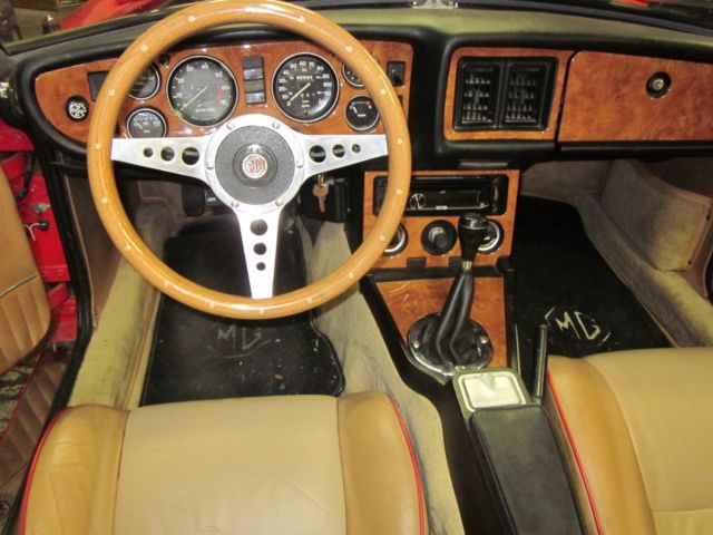 1977 MG MGB tan - photo 8