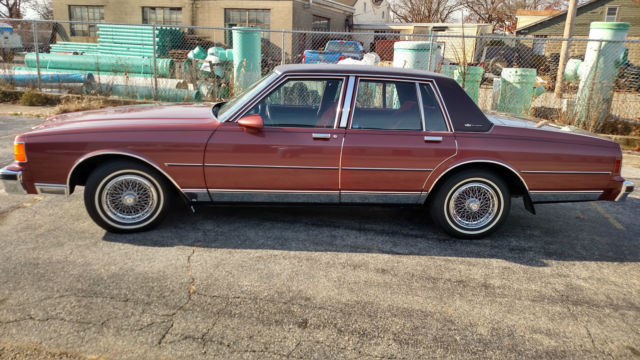 Absolute Showroom Quality Caprice Classic Brougham 1986 Chevrolet Caprice Brougham