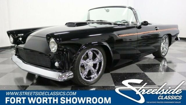ABSOLUTE STUNNING BUILD! SUPERCHARGED 302 V8, 4SPD AUTO, COLD A/C, GORGEOUS PNT! 1956 Ford Thunderbird Restomod
