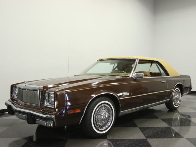ABSOLUTE TIME CAPSULE, 318 V8, AUTO, PW, PL, P SEATS, SUPER CLEAN AND STRAIGHT!! 1980 Chrysler Cordoba