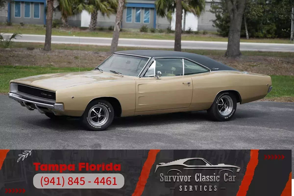 A/C, power steering, power windows, power brakes, cruise control, 383, 1968 Dodge Charger
