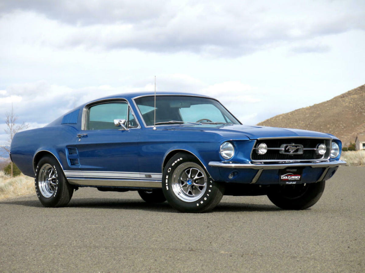 Acapulco Blue Ford Mustang with 72,990 Miles available now! 1967 Ford Mustang Fastback