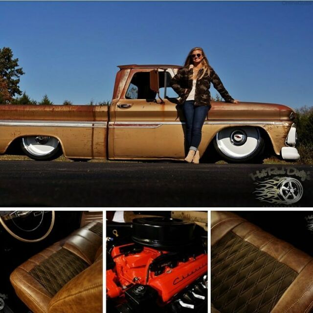 1966 Chevrolet C-10 Hot Rat Rod Chevy Pickup Truck Fleetside LSx