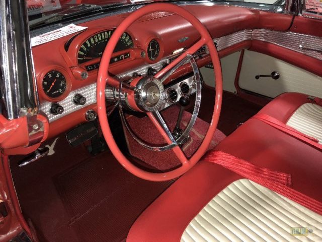 1956 Ford Thunderbird Convertible Hardtop 312 V8 Automatic AC - photo 8