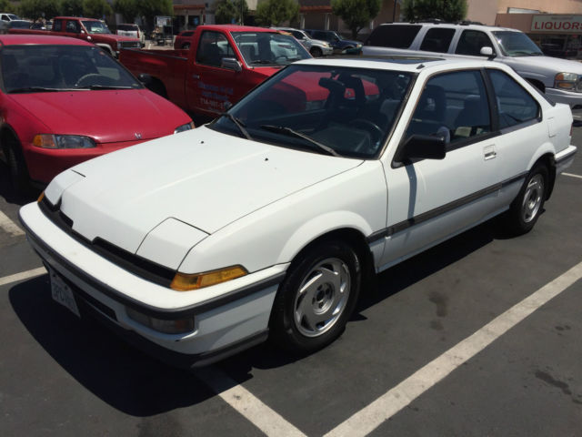 Acura Integra LS Rare 5 Speed Manual Transmission, All Stock. Not Modified. 1989 Acura Integra