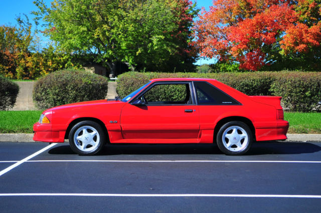 Adult Owned Unmolested Survivor New Classic Carfax No Reserve Low Miles Rare 1991 Ford Mustang